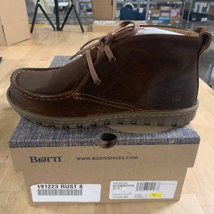 Born Shoe Glenwood Rust Chukka Men
